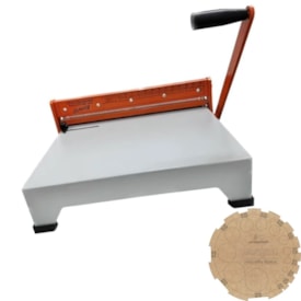 Encadernadora para espiral manual A4 Ofício Master 20fls