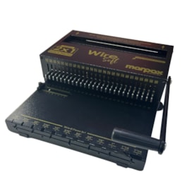 Encadernadora Wire-o 2X1 Black Soft Conjugada Manual 15fls