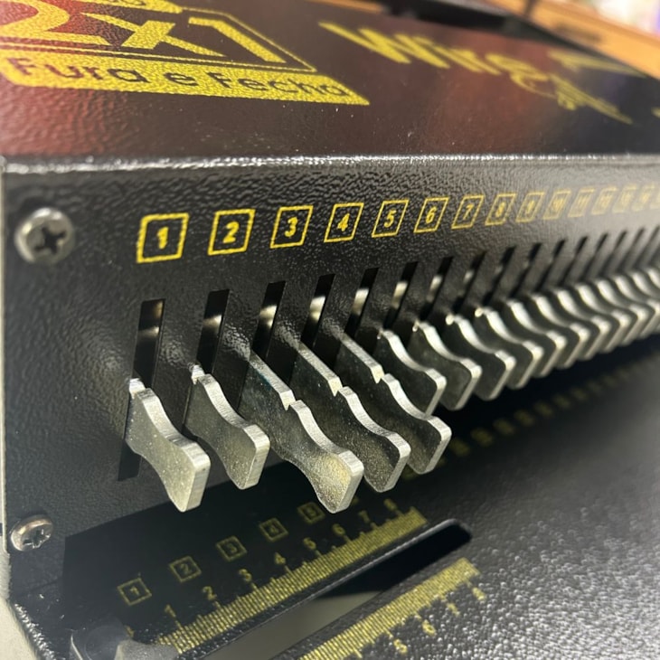 Encadernadora Wire-o 2X1 Black Soft Conjugada Manual 15fls