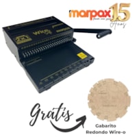 Encadernadora Wire-o 2X1 Black Soft Conjugada Manual 15fls