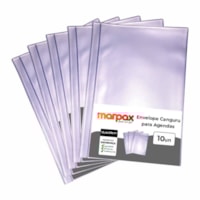 Envelope Canguru Fosco Agenda 13,4cmx20cm Marpax com 10un