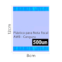 Envelope Canguru Plástico para Nota Fiscal 12x8cm 500un 2F
