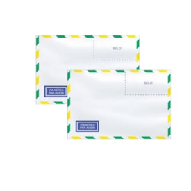 Envelope Carta Aéreo Branco Cof015 114x162mm Scrity 1000un