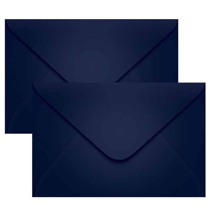 Envelope Convite Azul Escuro P. Seguro 160x235mm Scrity 100un