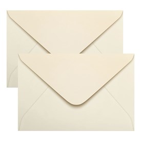 Envelope Convite de Casamento Creme Marfim 160x235mm Scrity 100un