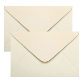 Envelope Convite de Casamento Creme Marfim 160x235mm Scrity 100un