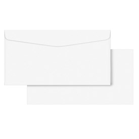 Envelope Ofício Liso Branco COF020 114x229mm Scrity 1000un