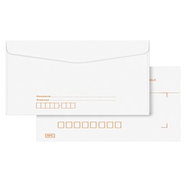 Envelope Ofício RPC Branco COF022 114x229mm Scrity 1000un