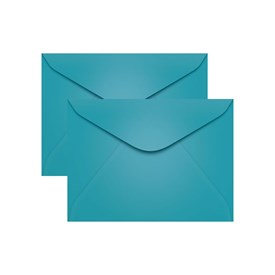 Envelope para Convite Azul Turqueza Bahamas 114x162mm Scrity 100un