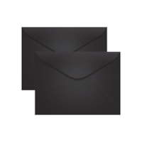 Envelope para Convite Preto 114x162mm Scrity com 100un