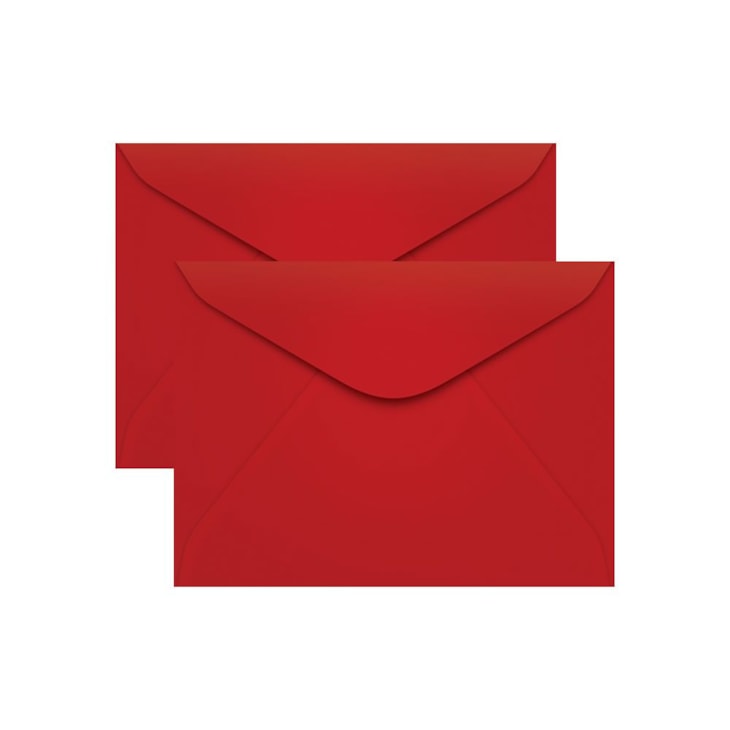 Envelope para Convite Vermelho Tóquio 114x162mm Scrity 100un