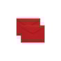 Envelope para Convite Vermelho Tóquio 72x108mm Scrity 100un