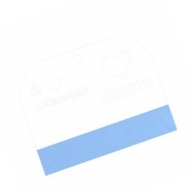 Espátula Para Artesanato 07cm Com Feltro Azul Marpax