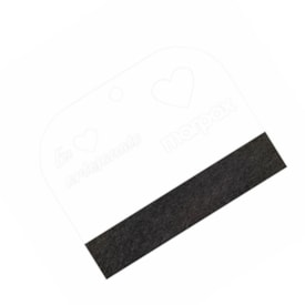 Espátula para Artesanato 07cm com Feltro Preto Marpax 01un