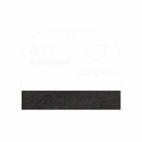 Espátula para Artesanato 10cm com Feltro Preto Marpax 01un