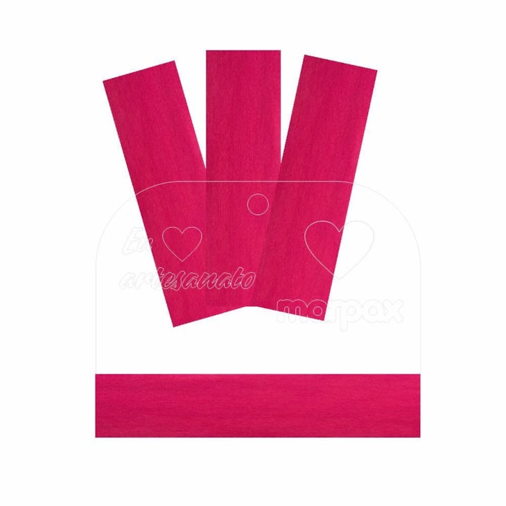 Espátula para Artesanato 15cm com Feltro Rosa Marpax 01un