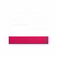 Espátula Para Artesanato 15cm Com Feltro Rosa Marpax