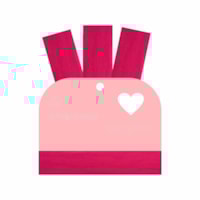 Espátula para Artesanato Rosa com Feltro Rosa Marpax 01un