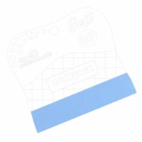 Espátula Para Artesanato Soft 07cm Com Feltro Azul Marpax