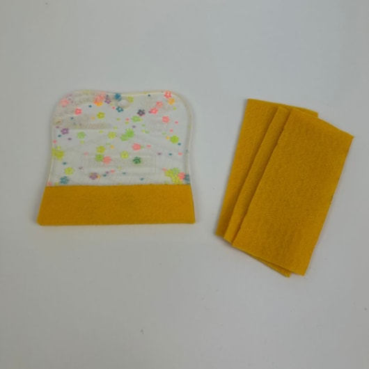 Espátula Para Artesanato Soft 07cm Com Feltro Glitter Flor Marpax