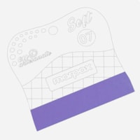 Espátula para Artesanato Soft 07cm com Feltro Lilás Marpax