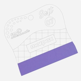 Espátula para Artesanato Soft 07cm com Feltro Lilás Marpax