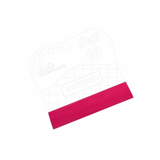 Espátula Para Artesanato Soft 07cm Com Feltro Rosa Marpax