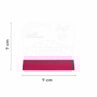 Espátula Para Artesanato Soft 07cm Com Feltro Rosa Marpax