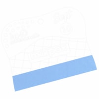 Espátula Para Artesanato Soft 10cm Com Feltro Azul  Marpax
