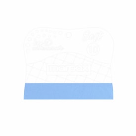 Espátula Para Artesanato Soft 10cm Com Feltro Azul  Marpax
