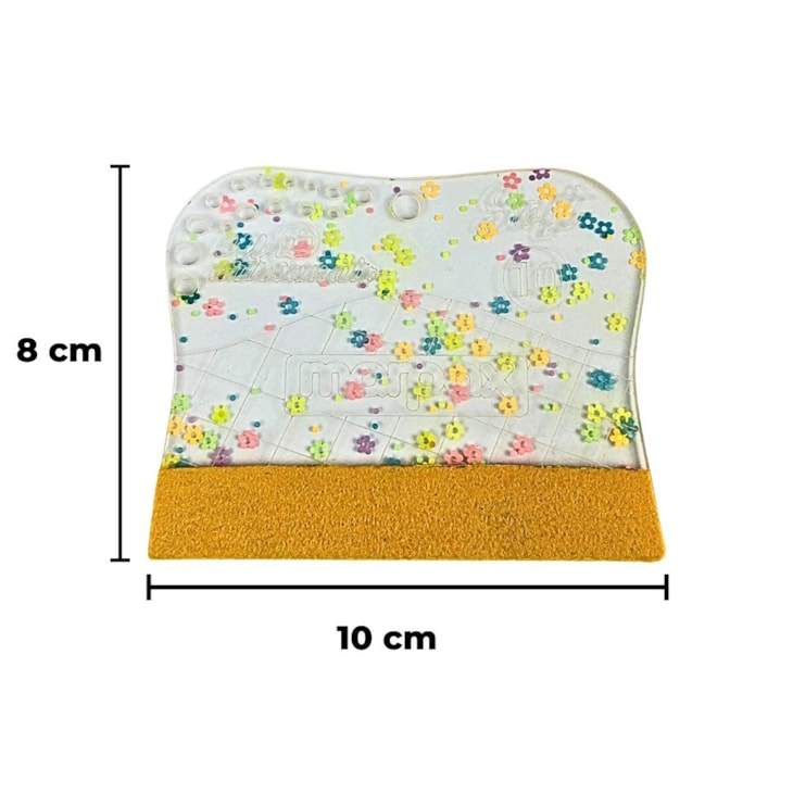 Espátula para Artesanato Soft 10cm com Feltro Flor Marpax