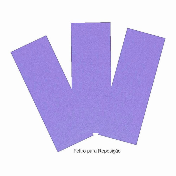 Espátula para Artesanato Soft 10cm com Feltro Lilás  Marpax