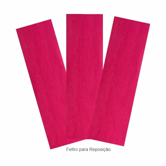 Espátula Para Artesanato Soft 10cm Com Feltro Rosa  Marpax