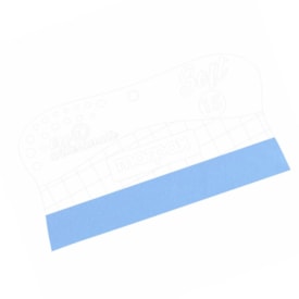 Espátula Para Artesanato Soft 15cm Com Feltro Azul  Marpax