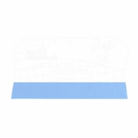 Espátula Para Artesanato Soft 15cm Com Feltro Azul  Marpax