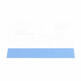 Espátula Para Artesanato Soft 15cm Com Feltro Azul  Marpax