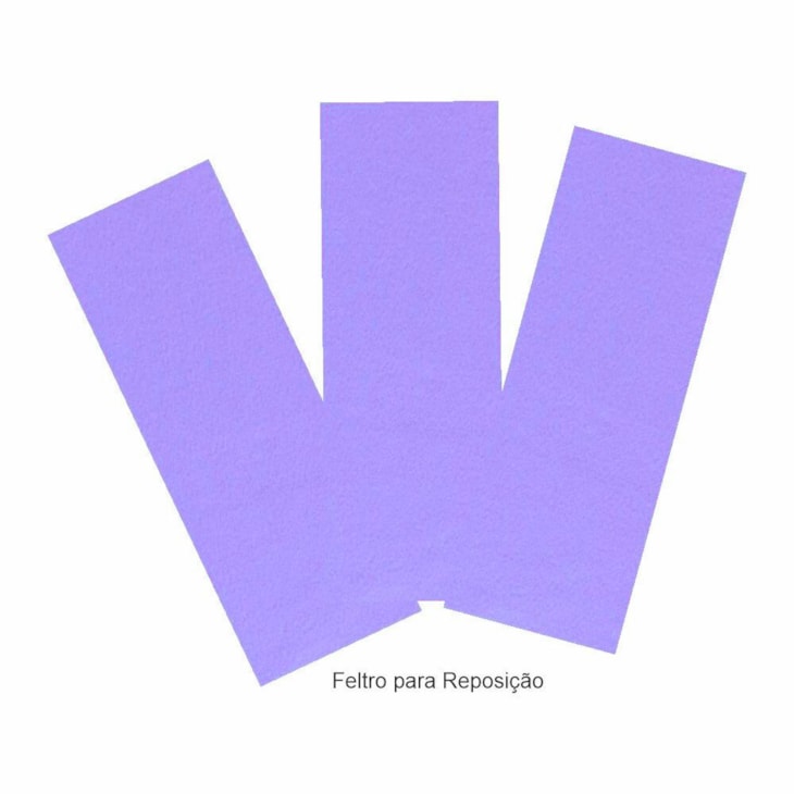 Espátula para Artesanato Soft 15cm com Feltro Lilás  Marpax