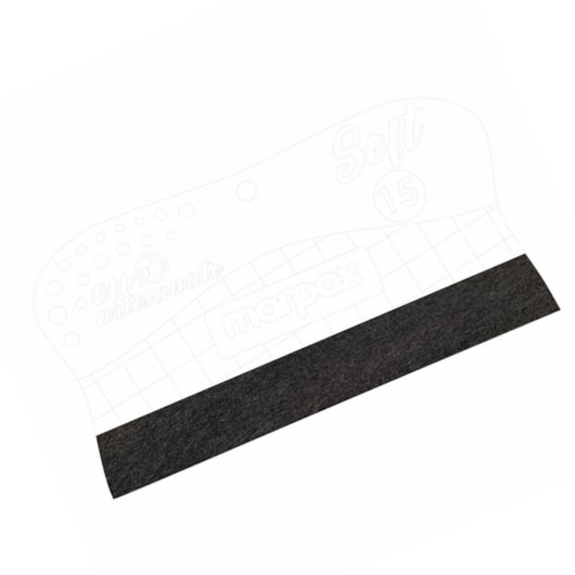 Espátula Para Artesanato Soft 15cm Com Feltro Preto  Marpax