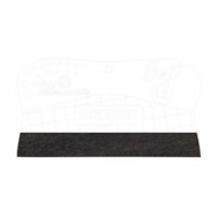 Espátula Para Artesanato Soft 15cm Com Feltro Preto  Marpax