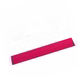 Espátula Para Artesanato Soft 15cm Com Feltro Rosa  Marpax