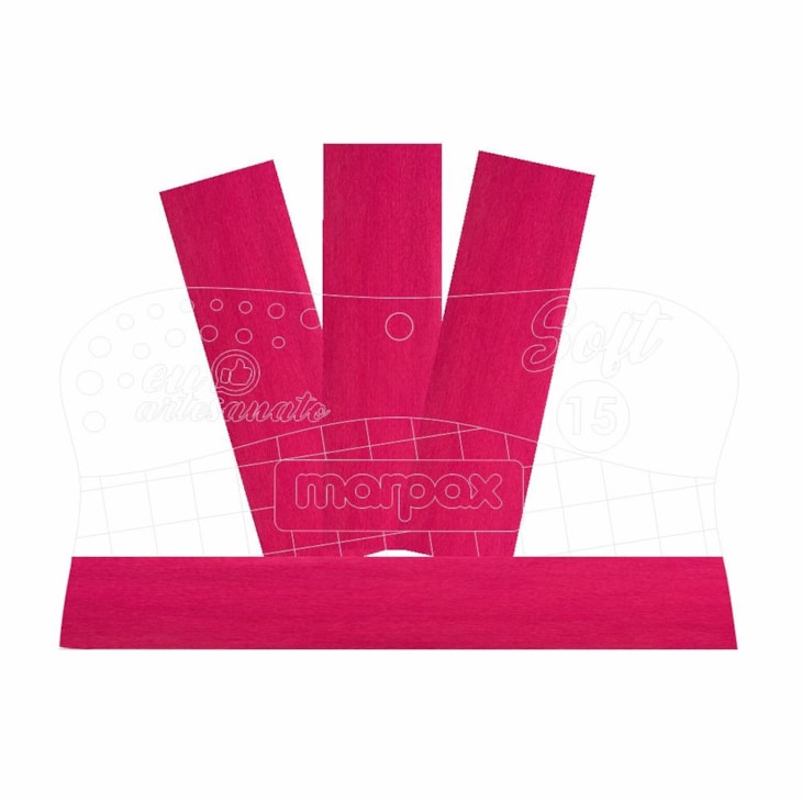 Espátula Para Artesanato Soft 15cm Com Feltro Rosa  Marpax