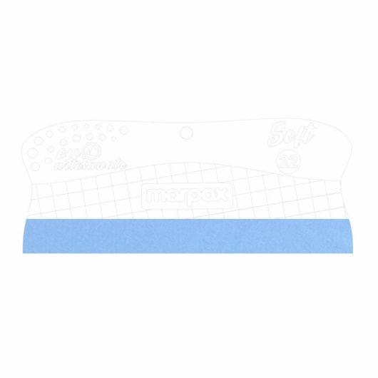 Espátula Para Artesanato Soft 22cm Com Feltro Azul Marpax