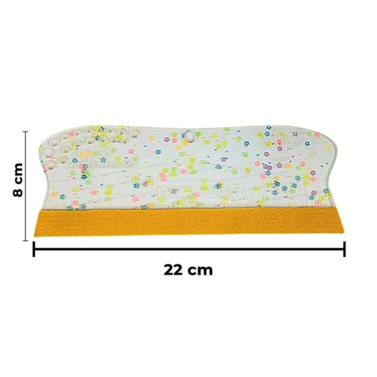 Espátula Para Artesanato Soft 22cm Com Feltro Glitter Flor Marpax