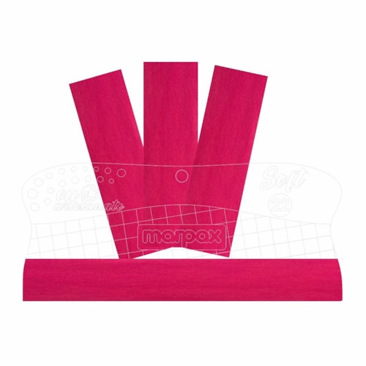 Espátula Para Artesanato Soft 22cm Com Feltro  Rosa Marpax