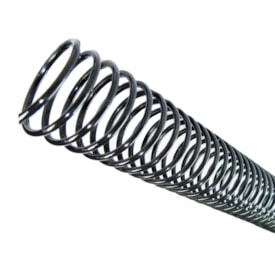 Espiral para Encadernação A3 Preto 9 mm para 50fls 100un