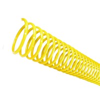 Espiral para Encadernação Amarelo 23 mm para 140 folhas 60un