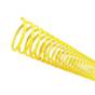 Espiral para Encadernação Amarelo 7 mm para 25 folhas 100un