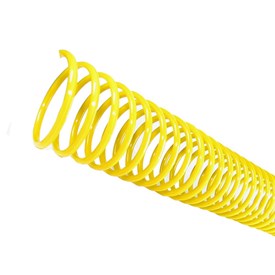 Espiral para Encadernação Amarelo 7 mm para 25 folhas 100un