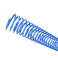 Espiral para Encadernação Azul 12 mm para 70 folhas 100un