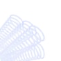 Espiral Para Encadernação Branco 09mm 3x1 Para 50fls 100un